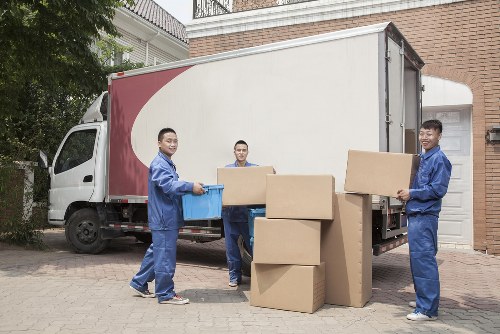 Removal van service operating in Swiss Cottage residential streets