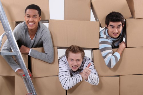A carefully organised home move with furniture transport in Swiss Cottage