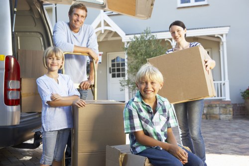 Transparent pricing and free quote concept for Swiss Cottage moving service