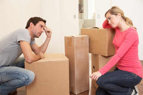 Residential and commercial packing service materials for Swiss Cottage customers
